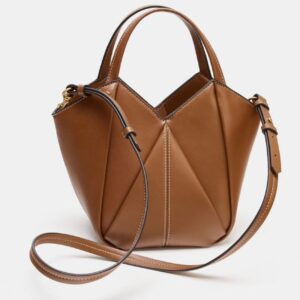 Tulip Camel — Bolso Orgánico Cuero